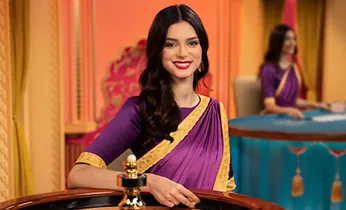 Bàn chơi Dragon Tiger với các lá bài